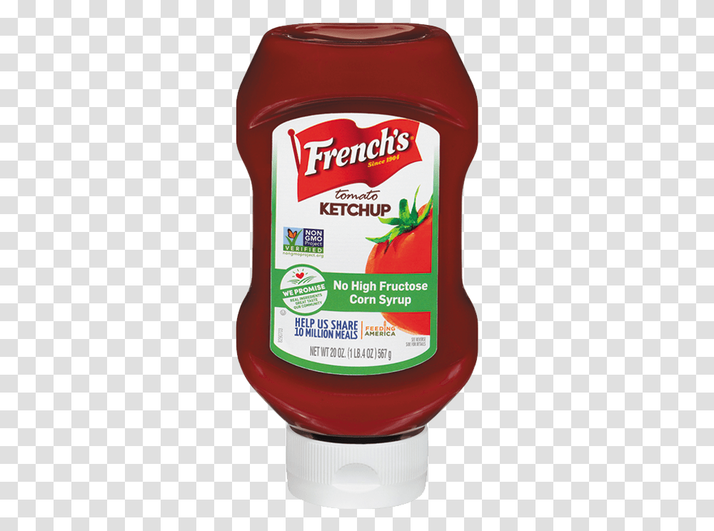 French S Tomato Ketchup French's Ketchup, Food, Label, Honey Transparent Png
