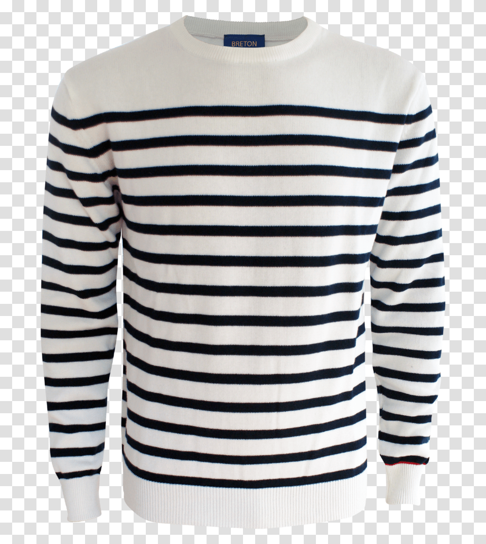 French Sailor Striped Shirt, Sleeve, Apparel, Long Sleeve Transparent Png