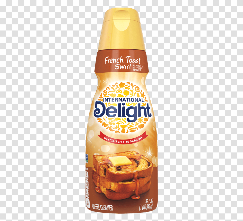 French Toast Swirl Coffee Creamer, Food, Beer, Alcohol, Beverage Transparent Png