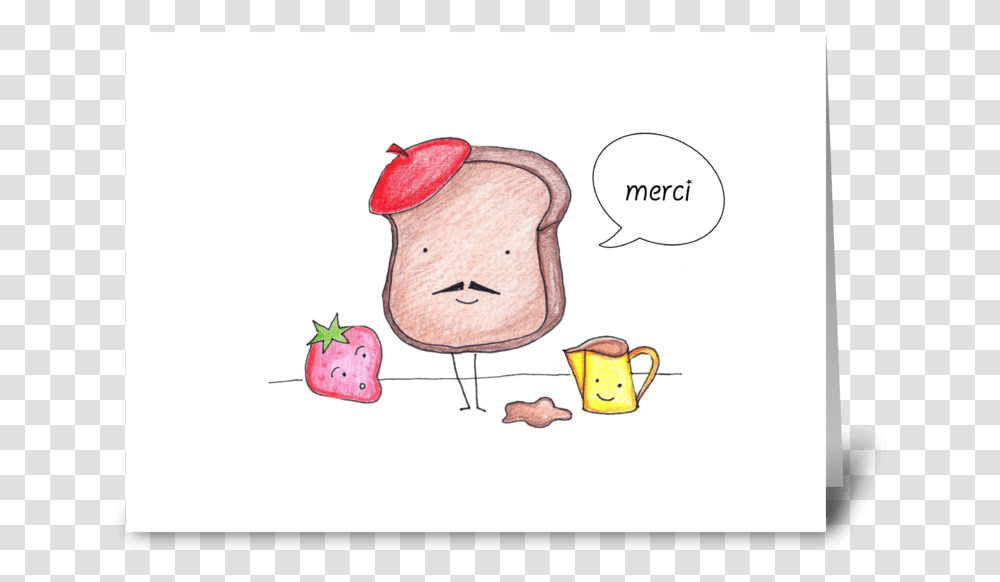French Toast Thank You Greeting Card Thank You French Toast, Plant, Fruit, Food Transparent Png