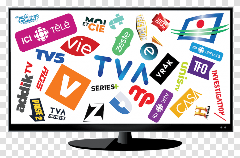 French Tv Channel Logos French Television, Monitor, Screen, Electronics, Display Transparent Png