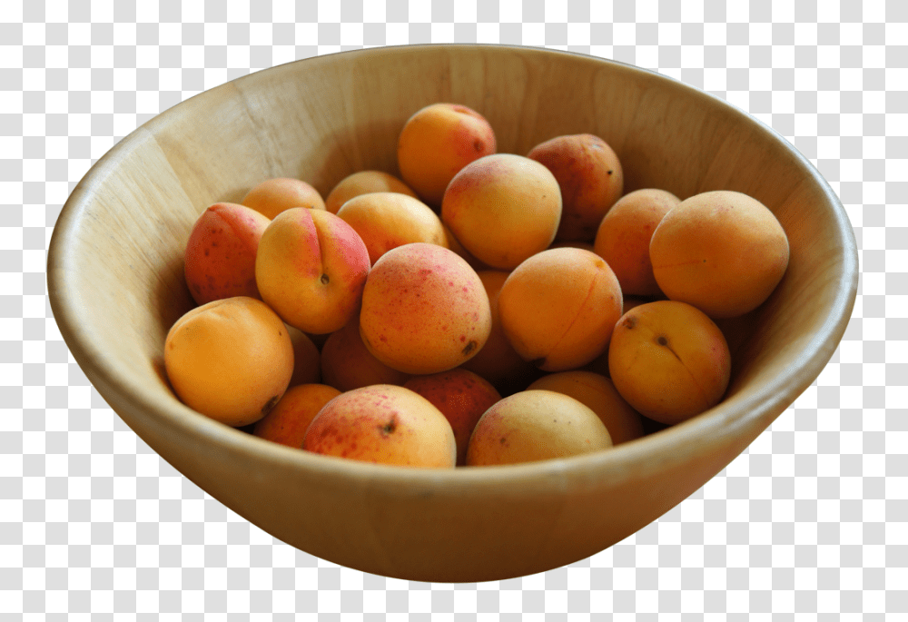Fresh Apricots In A Bowl Image, Fruit, Plant, Produce, Food Transparent Png