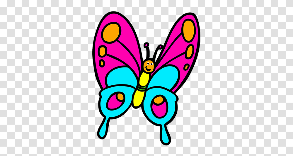 Fresh Butterfly Cartoon Image Butterfly Clip Art Butterfly Clipart, Purple, Scissors, Blade Transparent Png