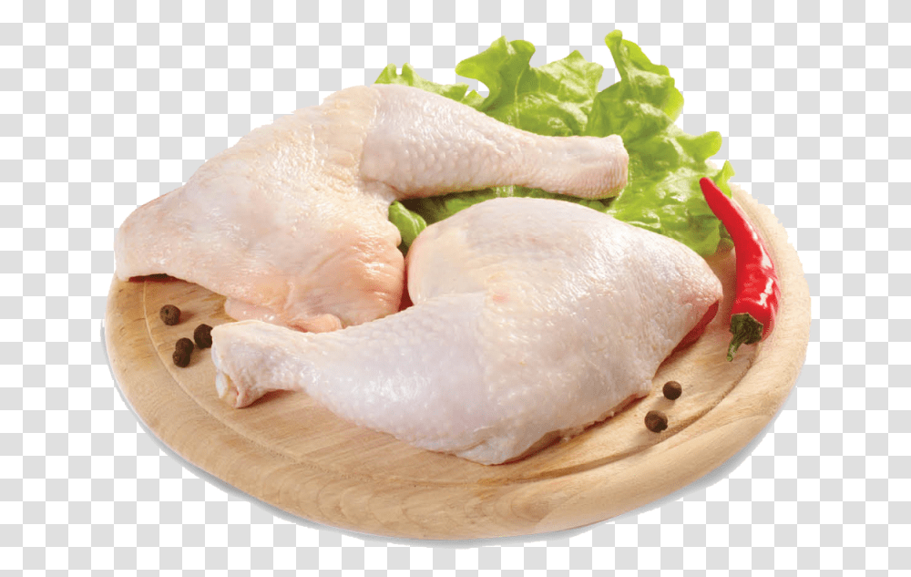 Fresh Chicken Leg Quarters, Bird, Animal, Poultry, Fowl Transparent Png