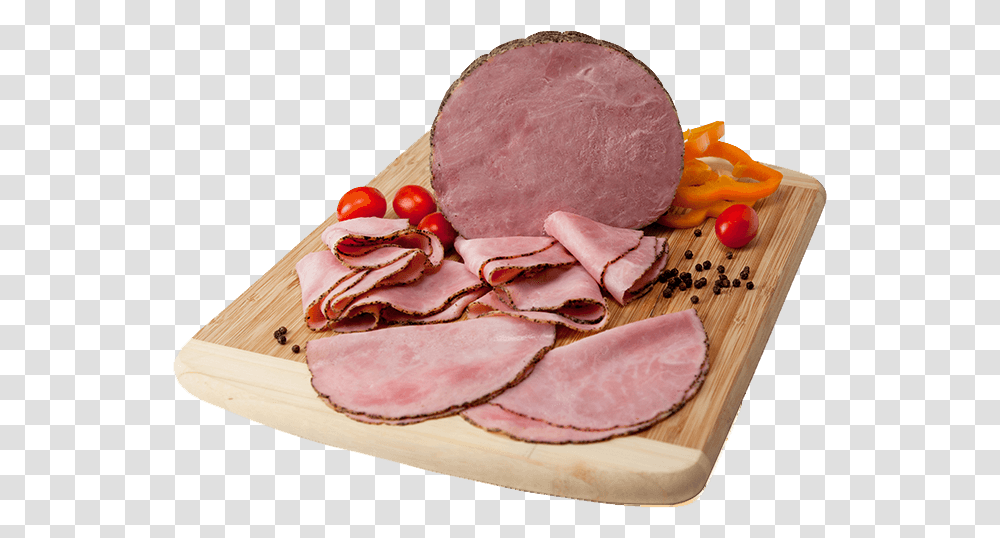 Fresh Cracked Pepper Ham With Natural Juices Ham, Pork, Food, Burger, Sliced Transparent Png