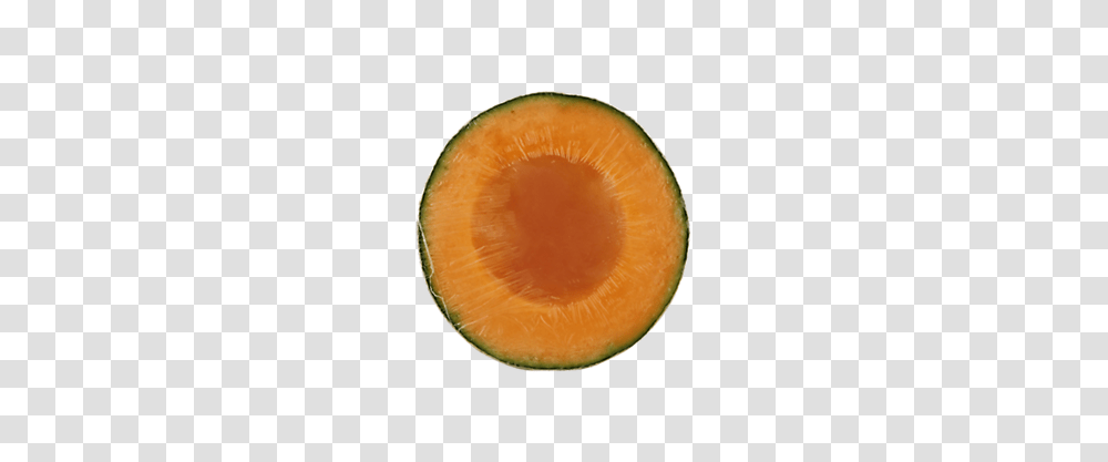 Fresh Cut Melon Cantaloupe Half Cut Wrapped, Sliced, Plant, Fruit, Food Transparent Png