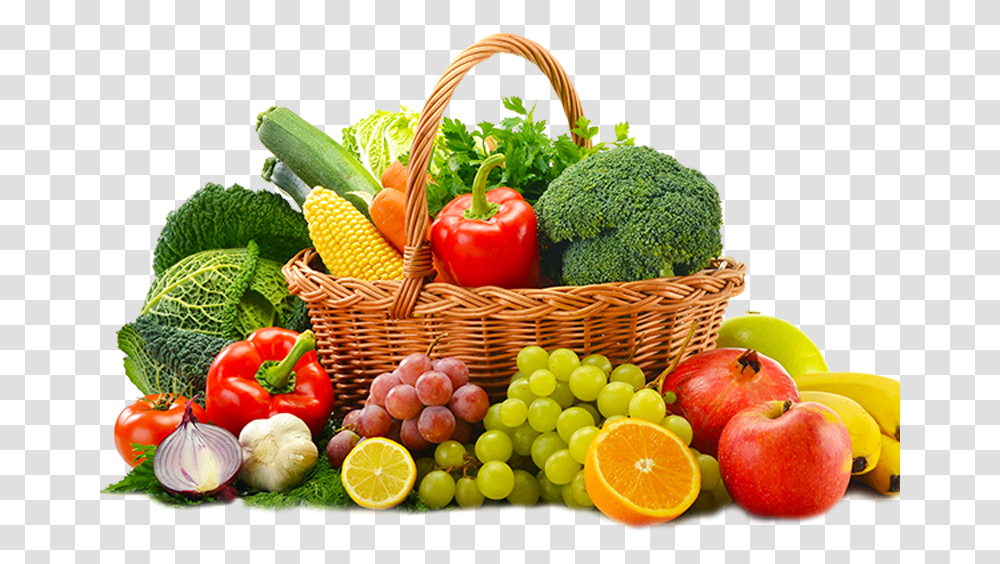 Fresh Fruit Vegetable Amp Leaves Fruits And Vegetables In A Basket, Plant, Orange, Citrus Fruit, Food Transparent Png