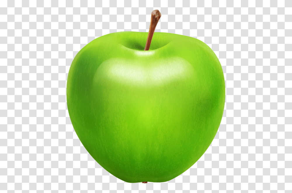 Fresh Green Apple Clip Art, Tennis Ball, Sport, Sports, Plant Transparent Png
