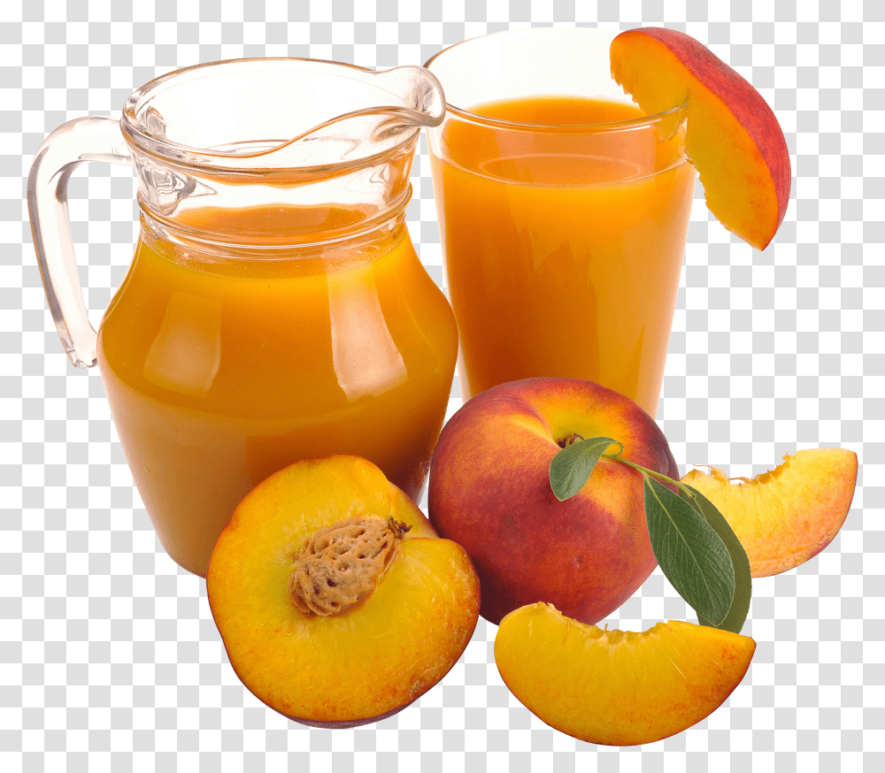 Fresh Juice Juice Peach Transparent Png
