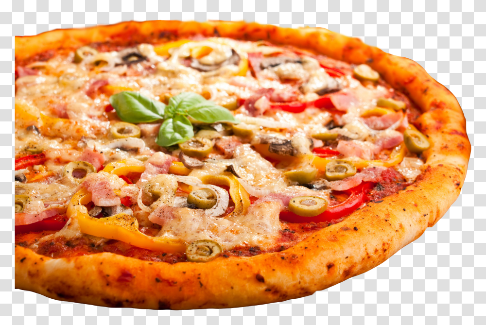 Fresh Pizza, Food, Bread, Sliced Transparent Png