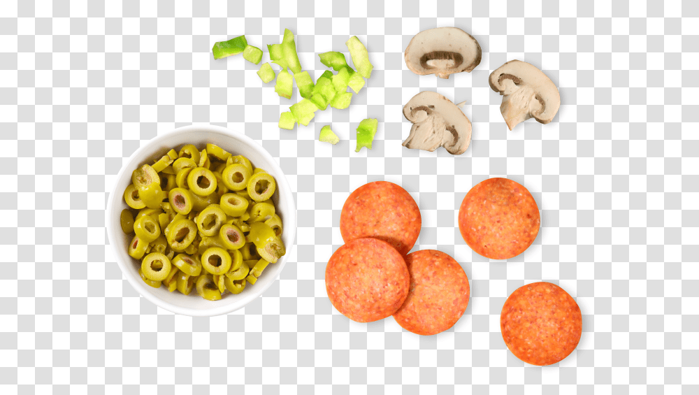Fresh Pizza Toppings, Food, Egg, Pasta, Sweets Transparent Png