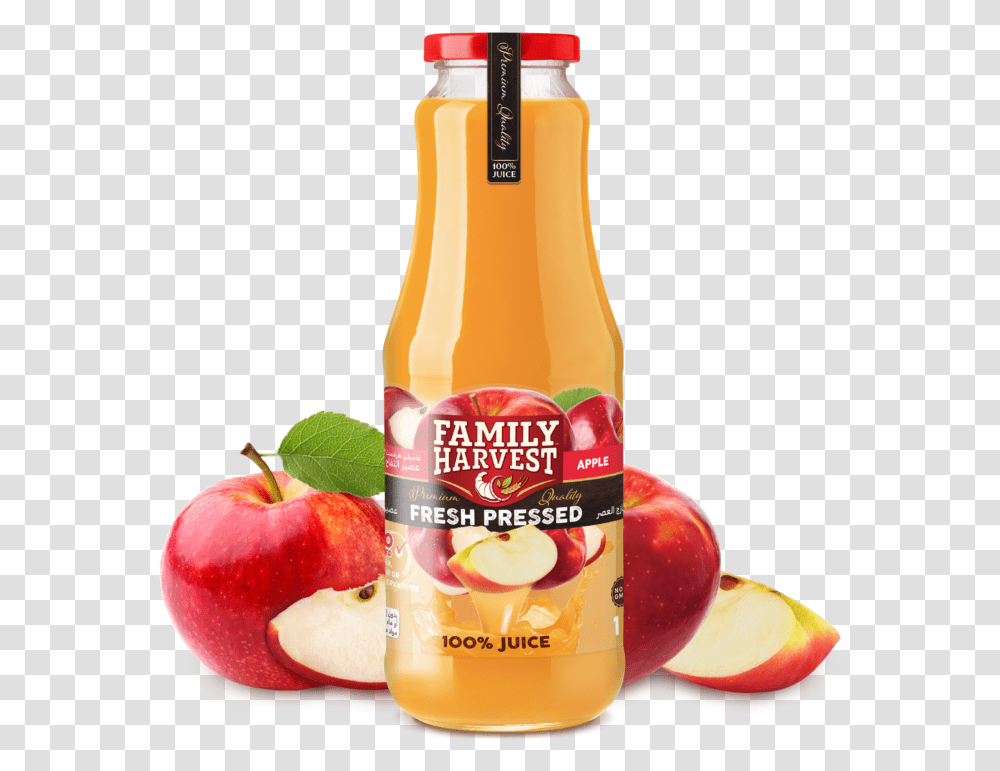 Fresh Pressed 100 Juice Family Harvest Apple Amp Strawberry, Beverage, Drink, Ketchup, Food Transparent Png