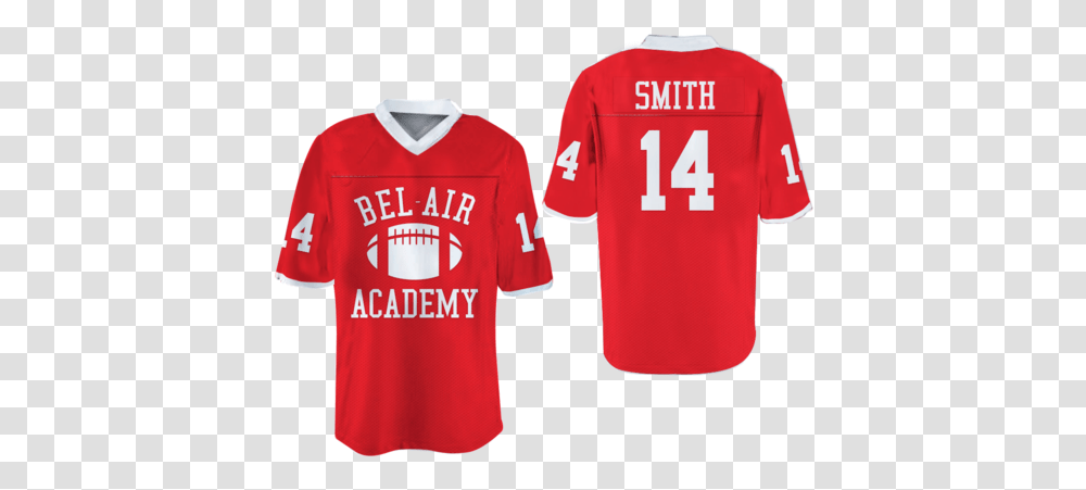 Fresh Prince Will Smith Bel Air Academy Football Jersey Bella And The Bulldogs Jersey, Clothing, Apparel, Shirt, Person Transparent Png