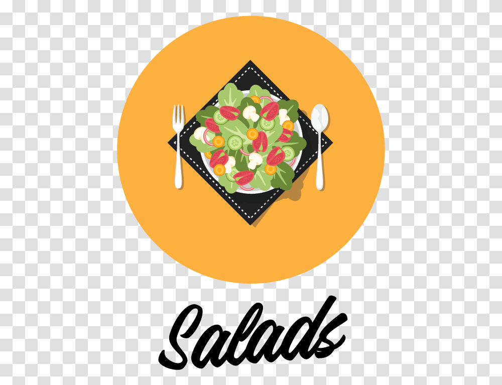 Fresh Salads With A Twist Illustration, Floral Design, Pattern Transparent Png