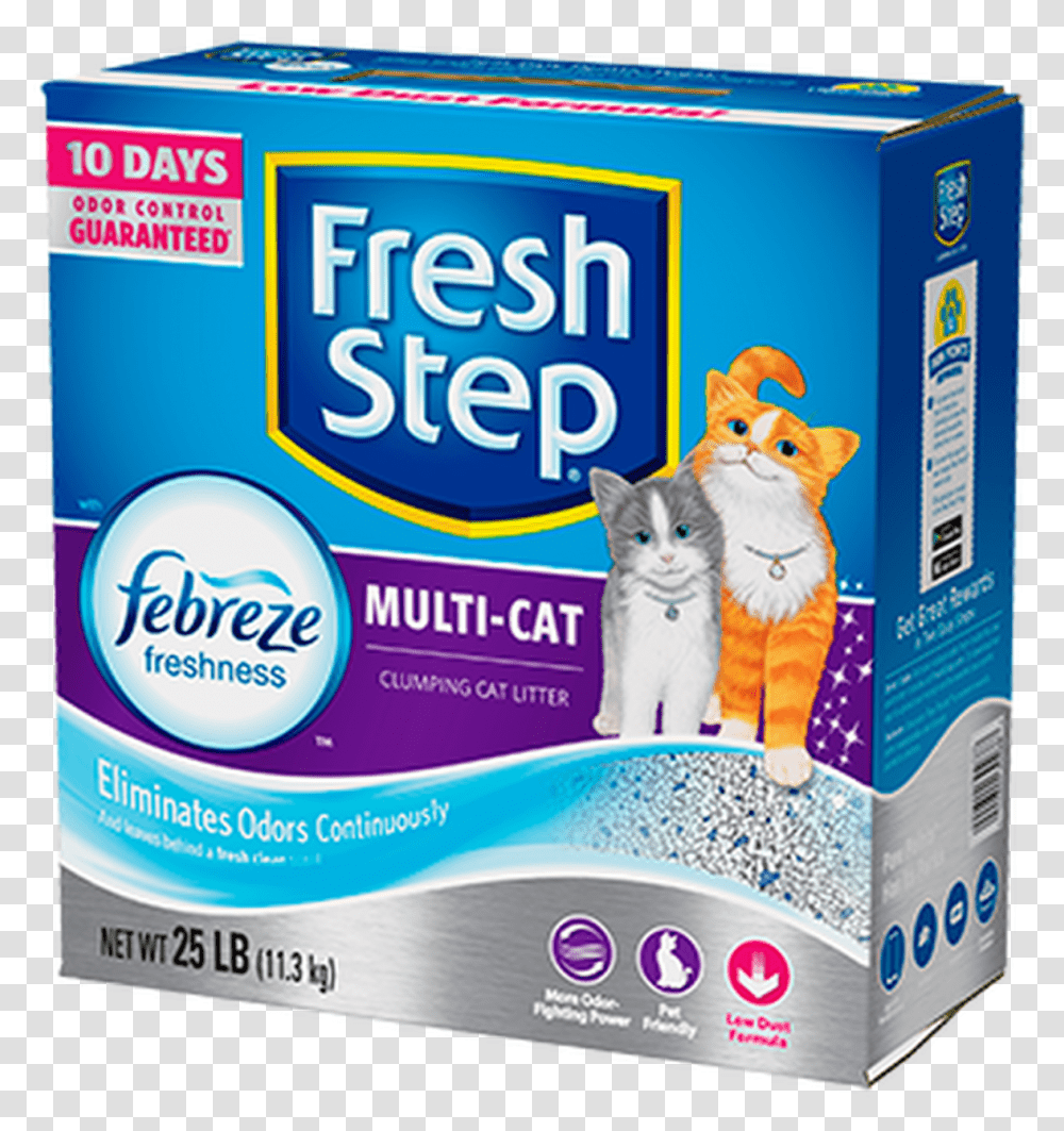 Fresh Step Multi Cat Scented Litter, Flyer, Poster, Paper, Advertisement Transparent Png