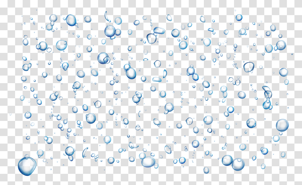 Fresh Water Drops Download Blue Water Drops, Bubble, Paper, Confetti, Christmas Tree Transparent Png