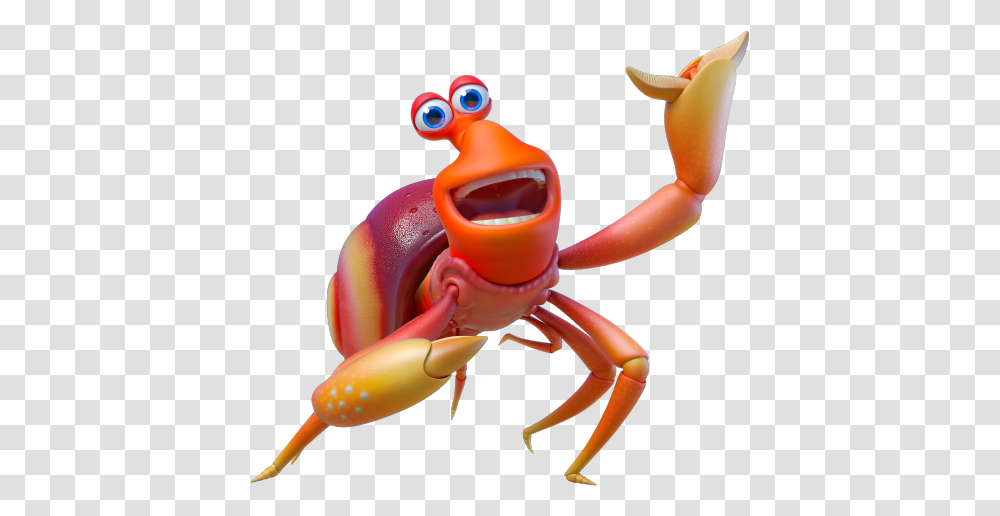 Freshwater Crab, Toy, Animal, Sea Life, Seafood Transparent Png