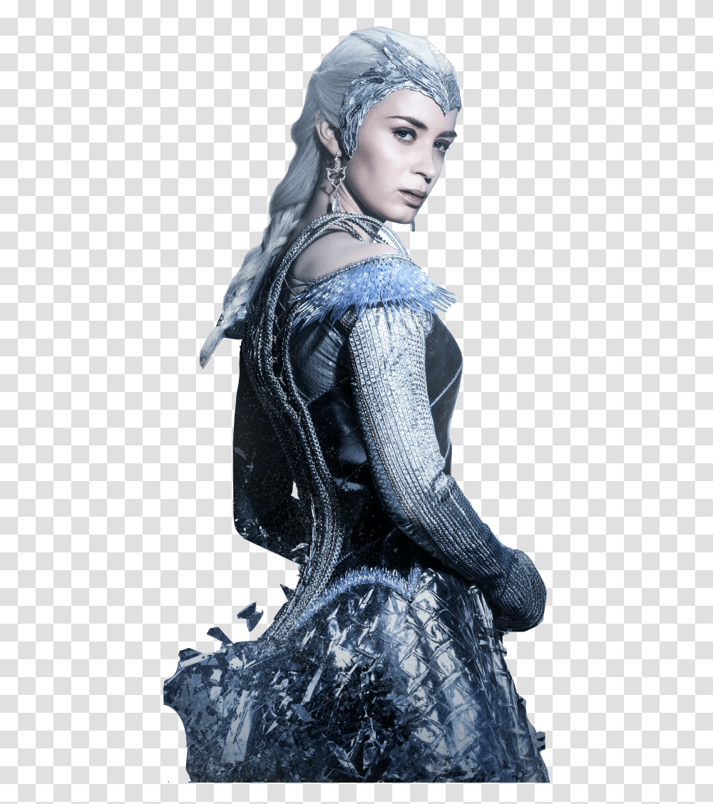 Freya The Huntsman Winter's War Quotes, Person, Costume, Sleeve Transparent Png