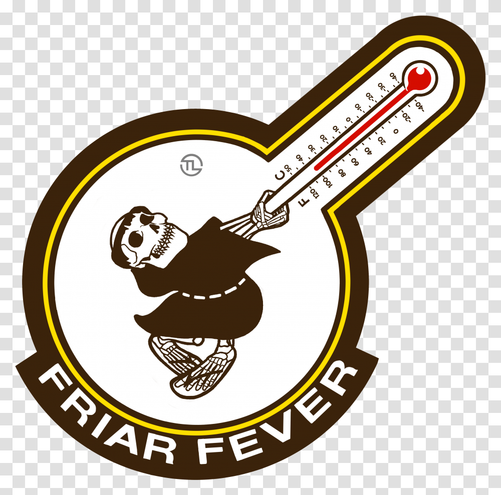 Friar San Diego Padres Friar Logo, Label, Text, Leisure Activities, Symbol Transparent Png