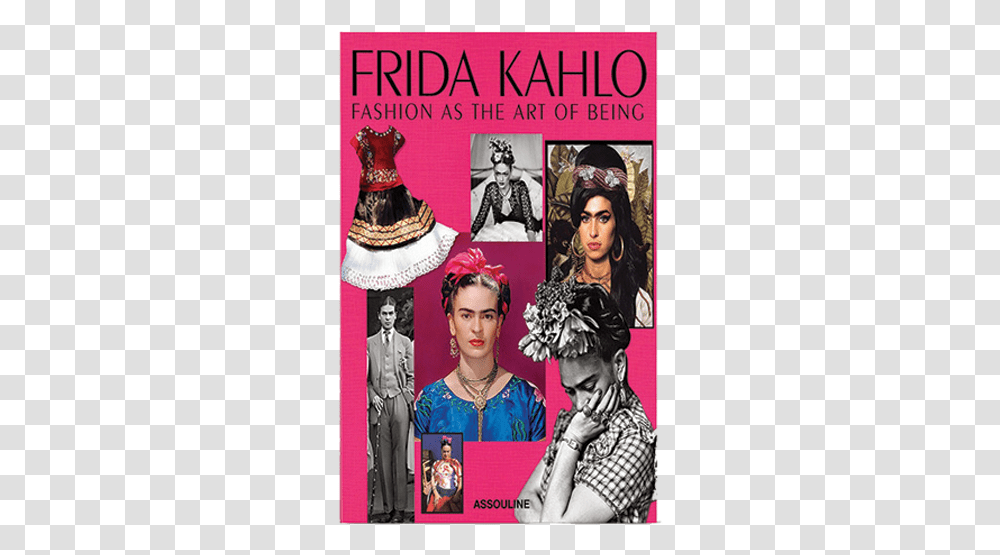 Frida Kahlo Hard Cover Book, Person, Human, Apparel Transparent Png