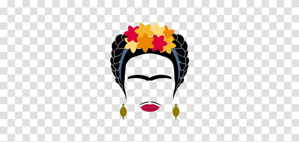Frida Kahlo Vector Image, Floral Design, Pattern Transparent Png