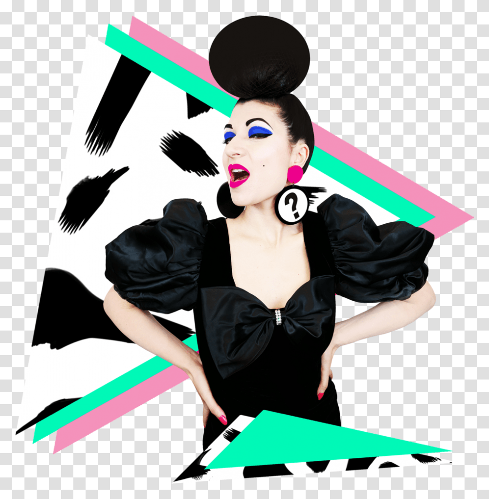 Frida Las Vegas Bio Pic V2 Fashion Pop Art Illustration, Bird, Person, Female, Performer Transparent Png