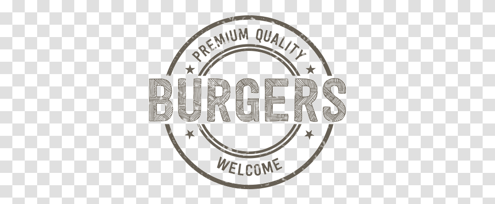 Friday Burger Stamp, Logo, Symbol, Text, Emblem Transparent Png
