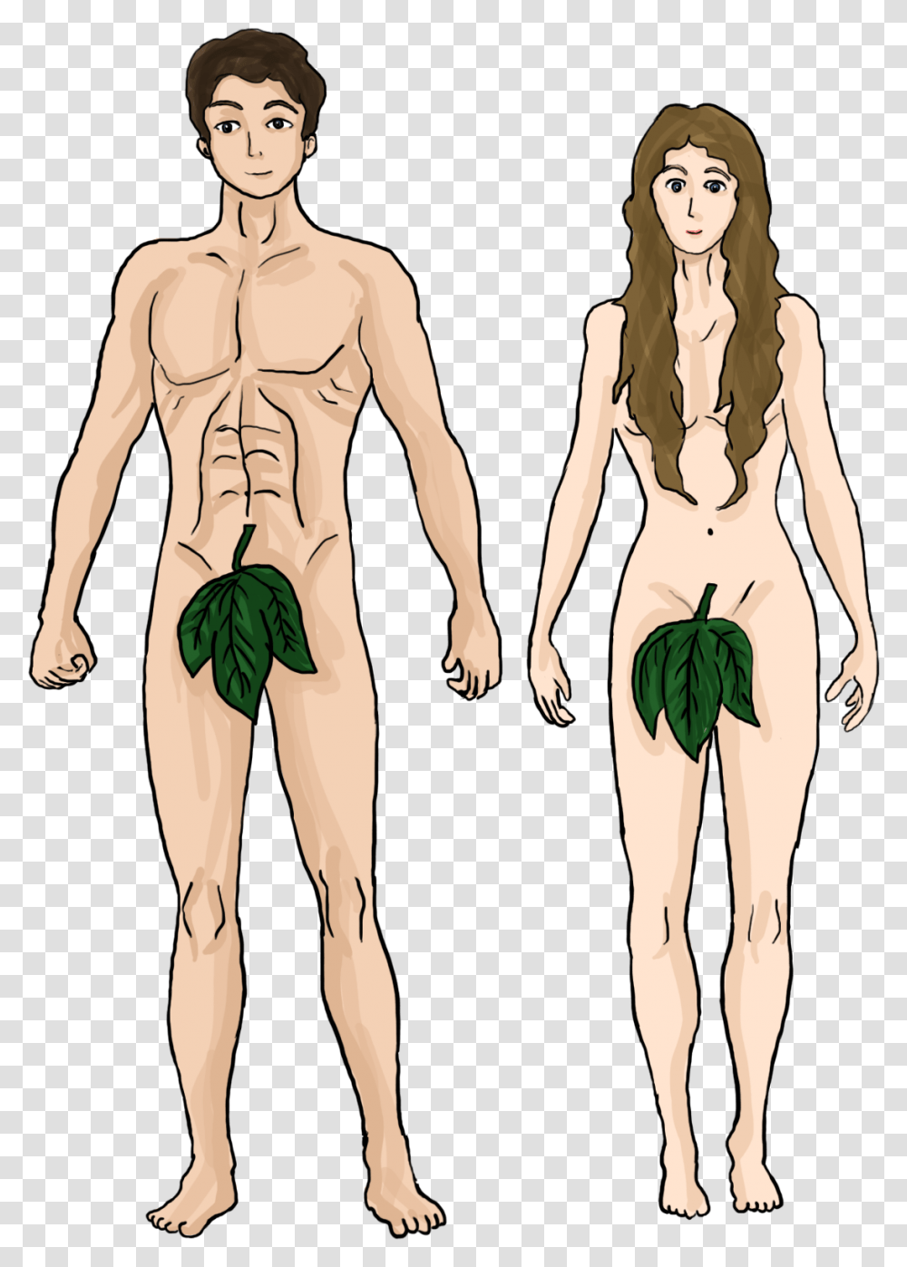 Friday Eve Clipart Adam And Eve, Person, Human, Torso, Face Transparent Png