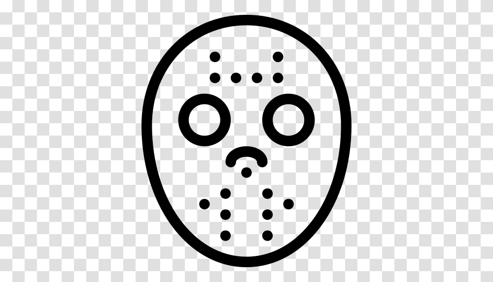 Friday Halloween Jason Killer Mask Party Spooky Icon, Gray, World Of Warcraft Transparent Png