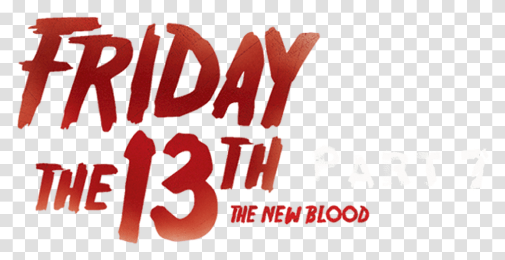 Friday The 13th Game Carmine, Alphabet, Number Transparent Png