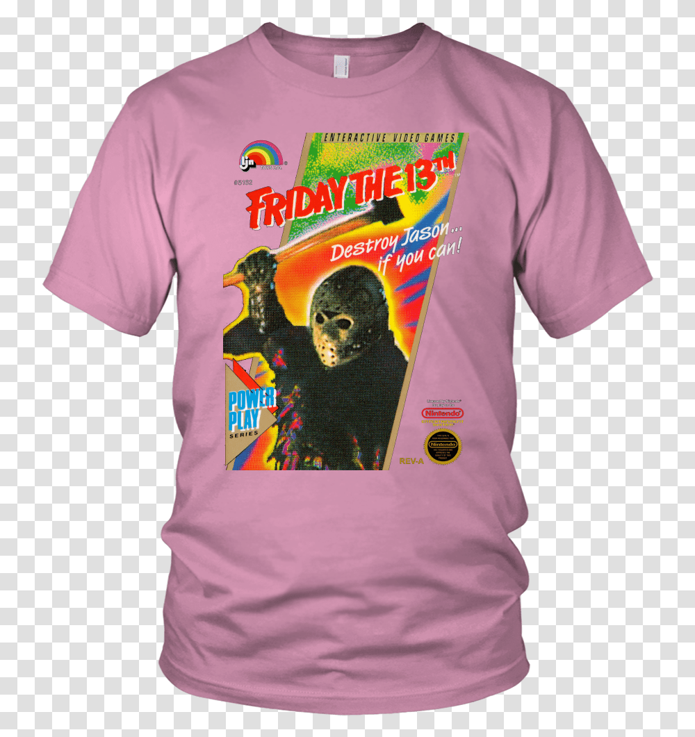 Friday The 13th Jason Voorhees Nintendo Retro Vintage Lil Peep Is My Daddy Shirt, Apparel, T-Shirt, Person Transparent Png