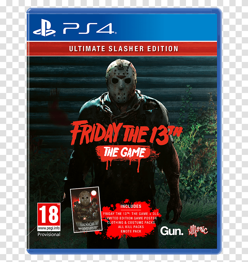 Friday The 13th Ultimate Slasher Edition, Advertisement, Poster, Flyer, Paper Transparent Png