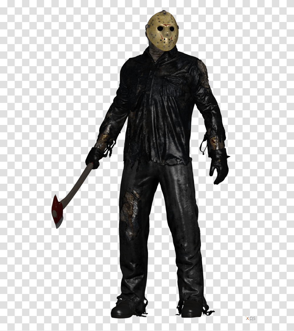 Friday The The Game Jason Voorhees Part, Costume, Person, Figurine Transparent Png