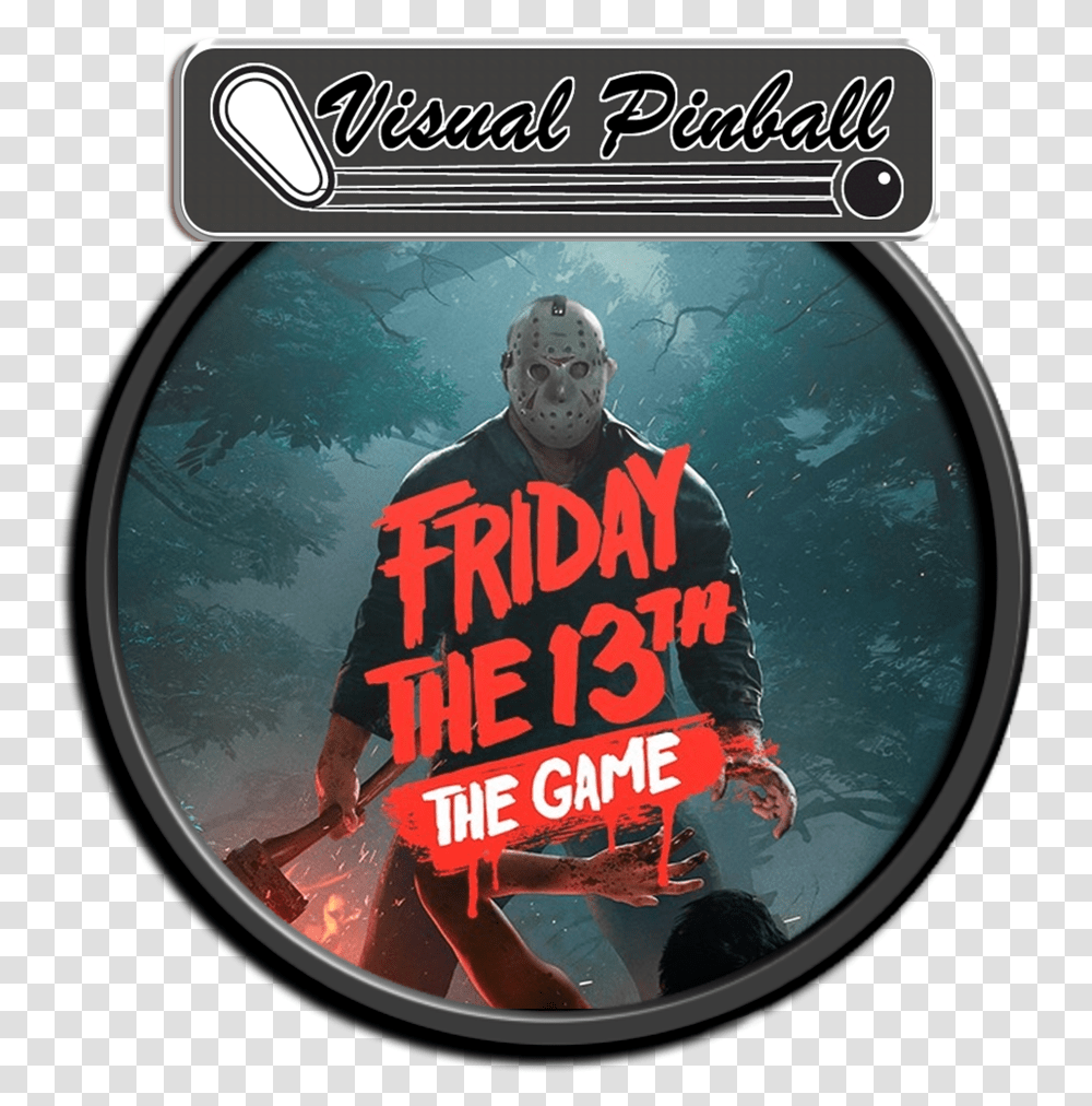 Fridaythe13thvpx1 0 Friday The 13th Part, Person, Advertisement, Poster, Helmet Transparent Png
