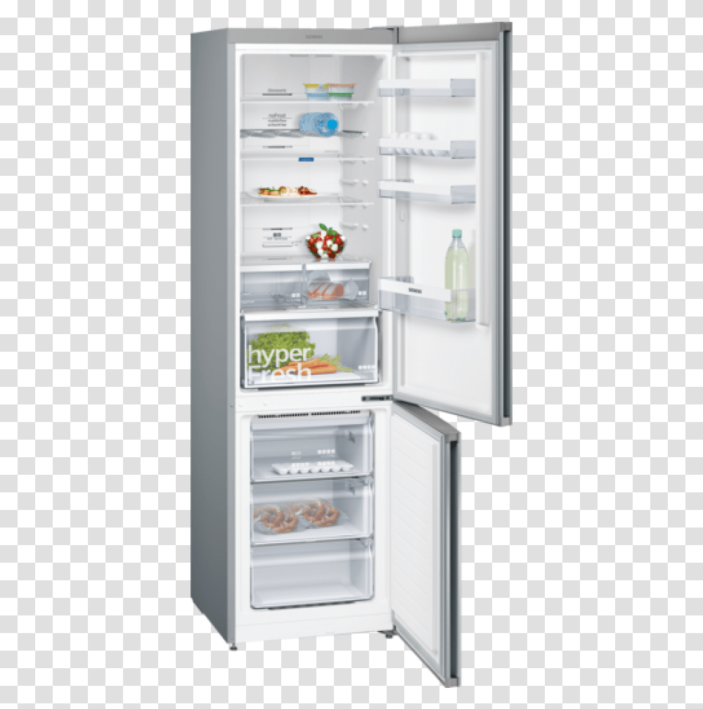 Fridge Freezer 366l A By Siemens, Refrigerator, Appliance Transparent Png