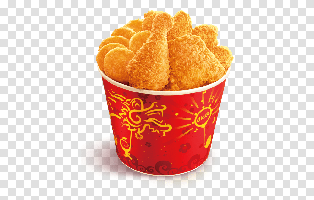 Fried Chicken Bucket, Food, Nuggets Transparent Png