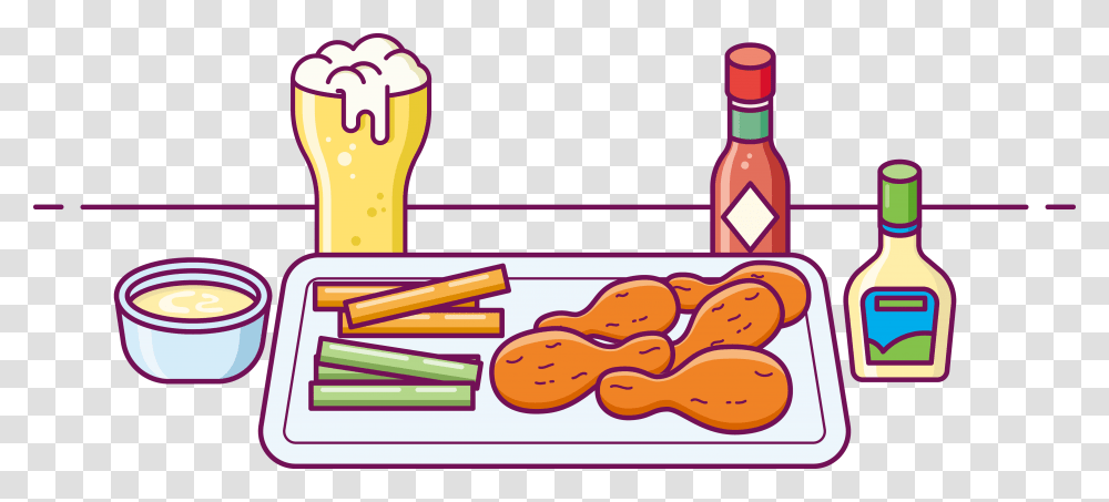 Fried Chicken Buffalo Wing Beer Fast Food Fried Chicken, Beverage, Drink, Alcohol, Wine Transparent Png