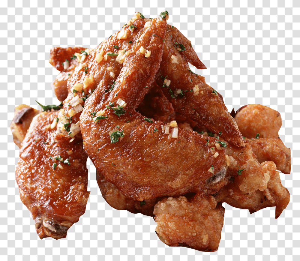 Fried Chicken Wing, Pork, Food, Bird, Animal Transparent Png