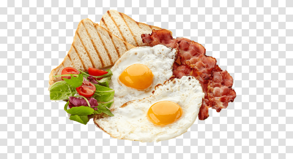 Fried Egg Background Eggs Breakfast, Food, Toast, Bread, French Toast Transparent Png