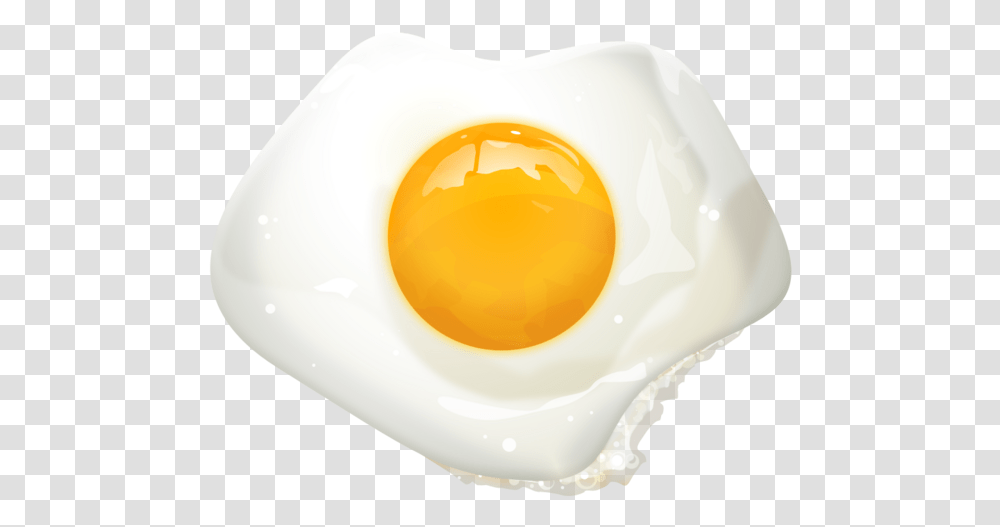 Fried Egg Breakfast Yolk Egg Fried On Background, Food Transparent Png