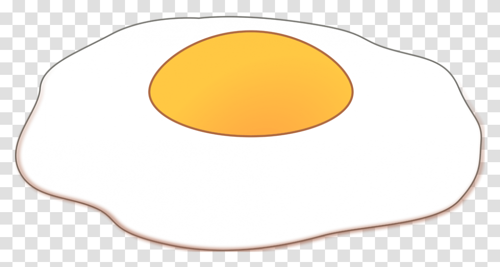 Fried Egg Clipart Black And White, Food, Lamp Transparent Png
