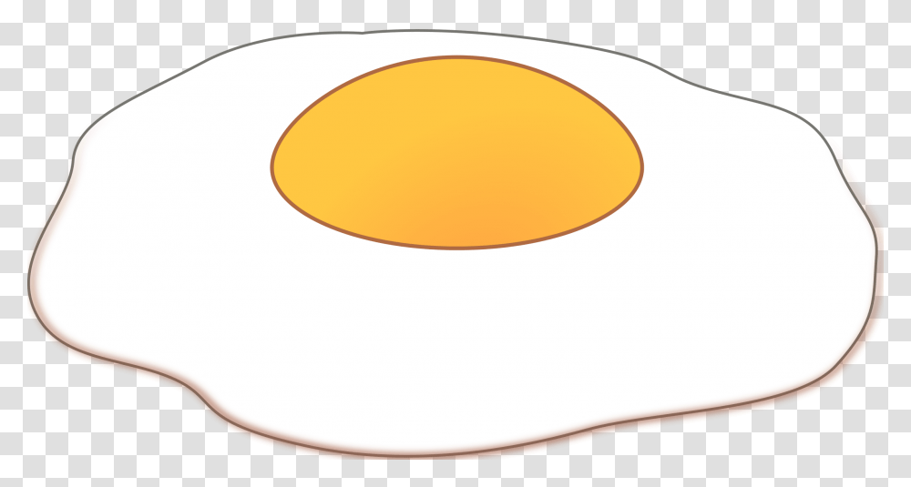 Fried Egg Clipart Black And White Sunny Side Up Clipart, Food, Lamp Transparent Png