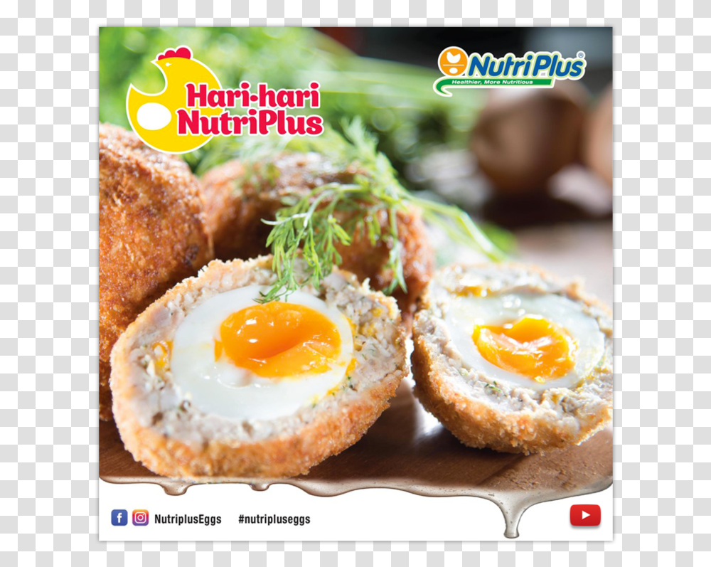 Fried Egg, Food, Burger, Plant, Advertisement Transparent Png