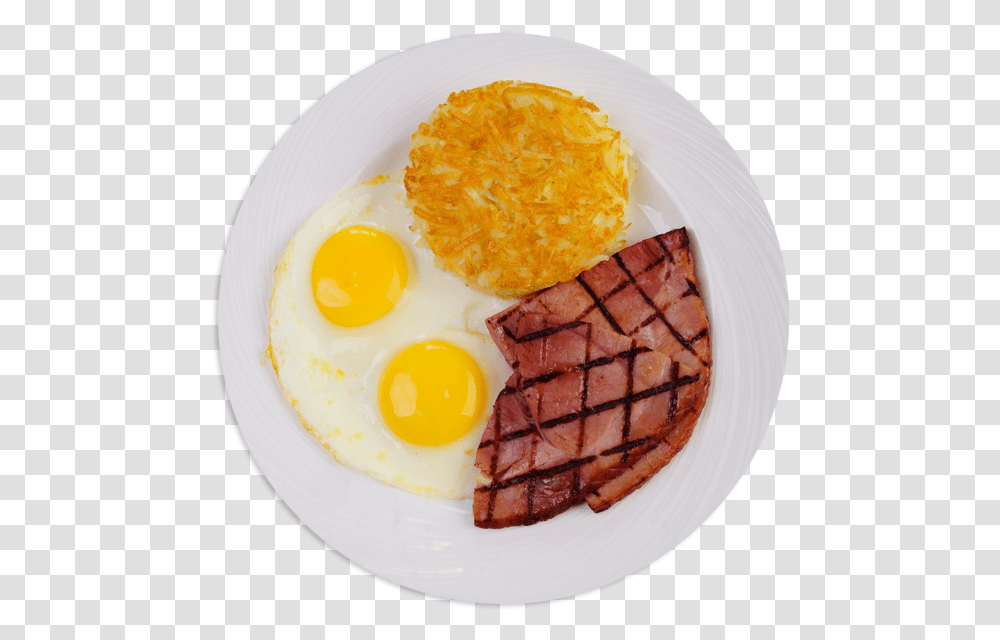 Fried Egg, Food, Dish, Meal, Steak Transparent Png