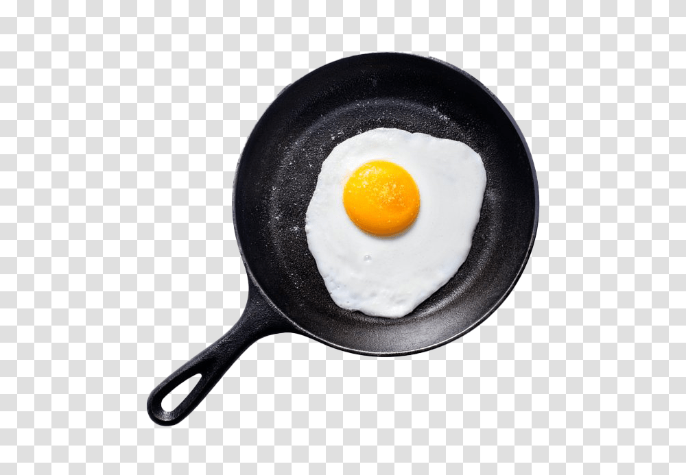 Fried Egg, Food, Frying Pan, Wok Transparent Png