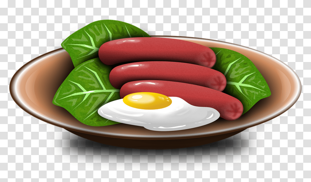 Fried Egg, Food, Plant, Meal, Hot Dog Transparent Png
