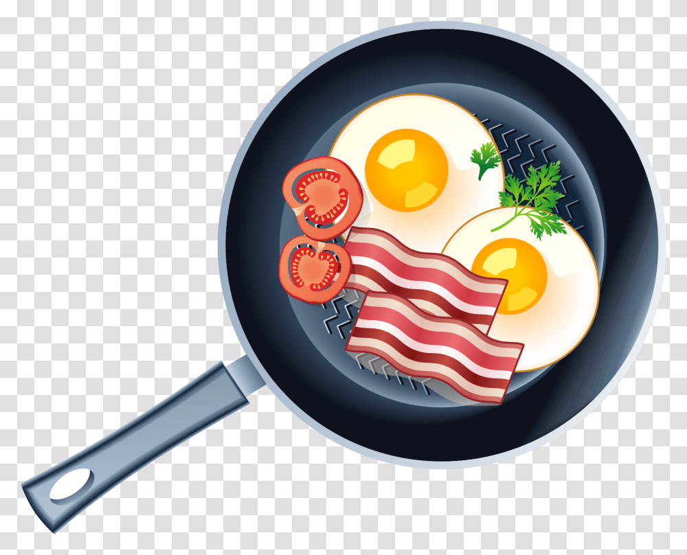 Fried Egg, Frying Pan, Wok Transparent Png