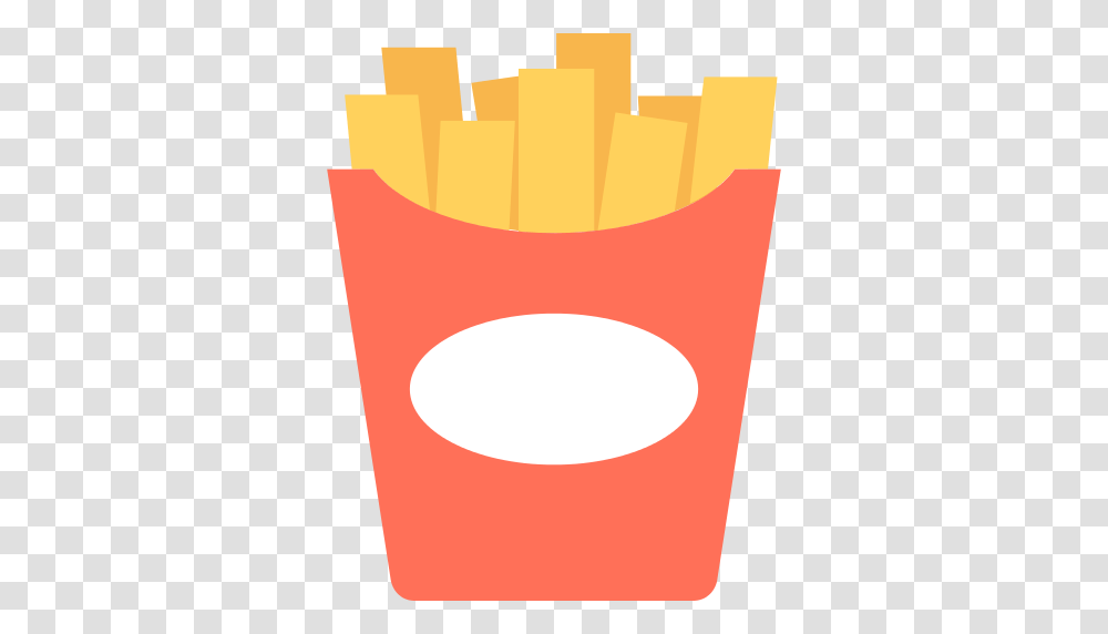Fried Potatoes French Fries Icon, Food, Bag Transparent Png