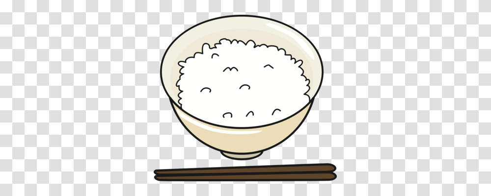Fried Rice Bowl White Rice Download, Egg, Food, Milk, Beverage Transparent Png