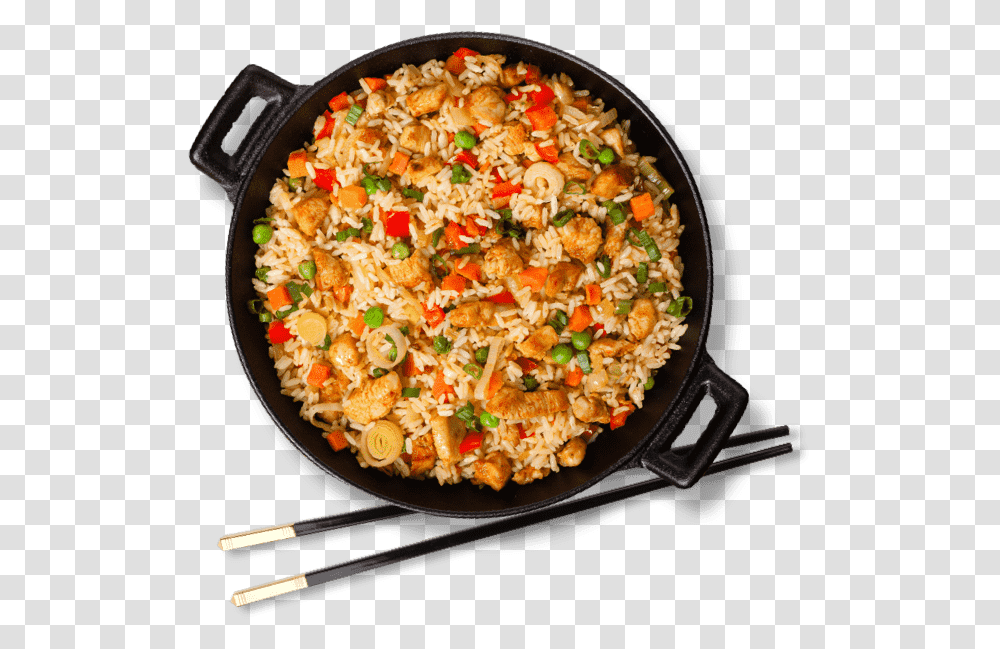 Fried Rice Chinese Fried Rice, Pizza, Food, Plant, Meal Transparent Png